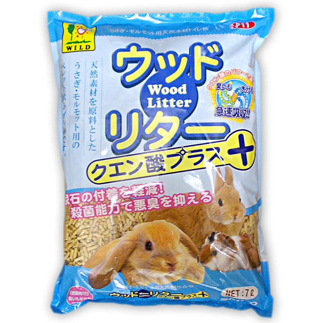 ウッドリター クエン酸プラス 7リットル